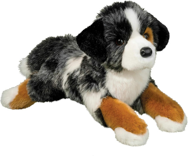 Douglas Maizie Australian Shepherd Dog Plush Stuffed Animal 18.5in
