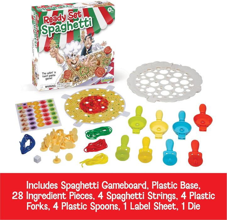 Ready Set Spaghetti Board Game for Kids and Families
