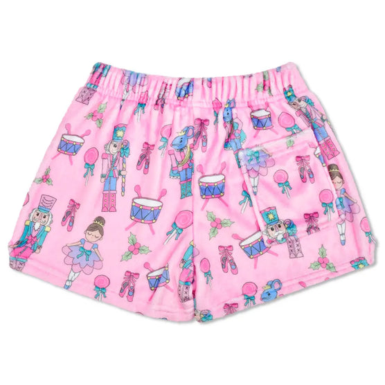 Nutcracker Walt Plush Shorts - Medium