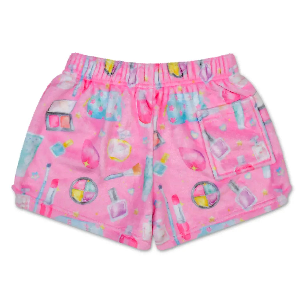Iscream Beauty Fun Plush Shorts for Kids and Youth