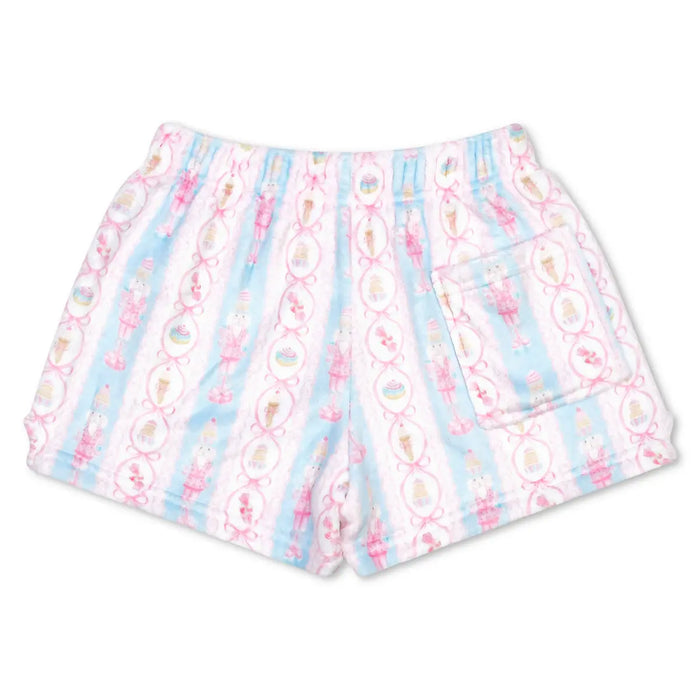 Iscream Kids Sweet Nutcrackers Plush Shorts