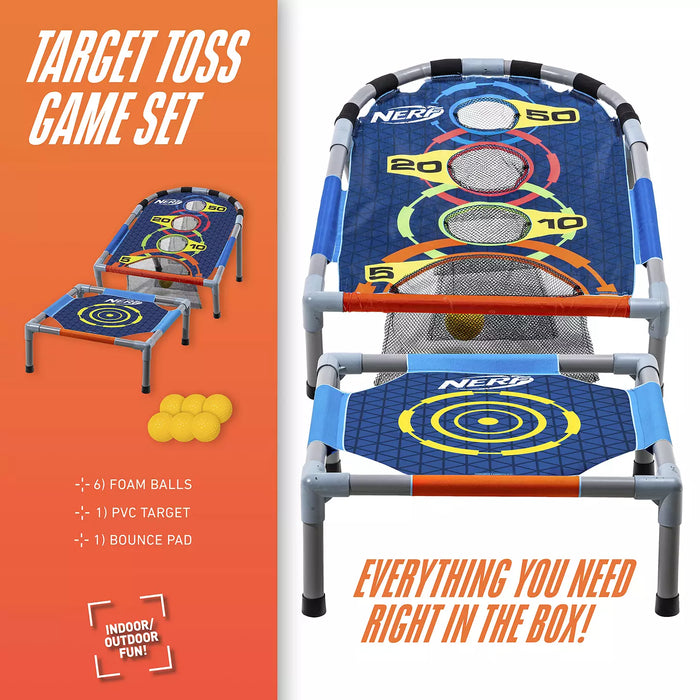 NERF Bounce N Score Target Toss Game Set