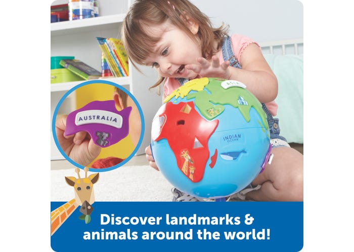 Puzzle Globe By Learning Resources