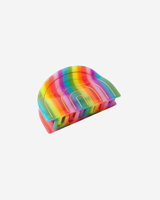 Eat My Socks Rainbow Hair Clip