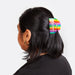 Eat My Socks Rainbow Hair Clip