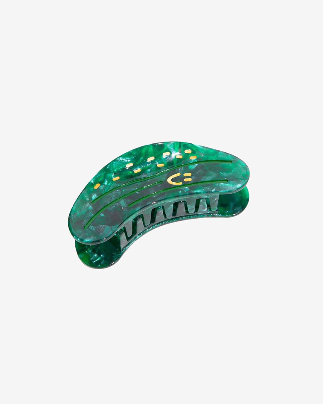 Eat My Socks Pickle Hair Clip