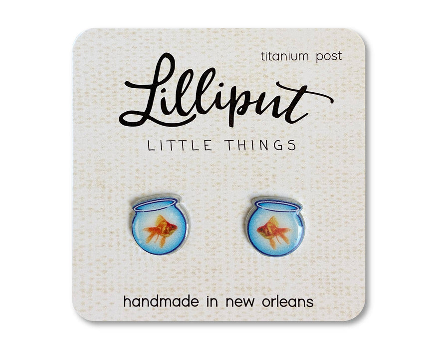Lilliput Fish bowl Earrings