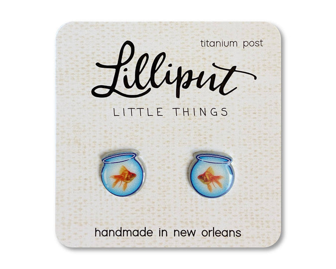 Lilliput Fish bowl Earrings
