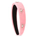 Iscream Kids Rhinestone Bows Pink Headband