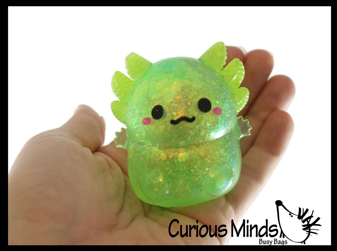 Single Axolotl Sugar Ball - Syrup Molasses Thick Glue/Gel Stress