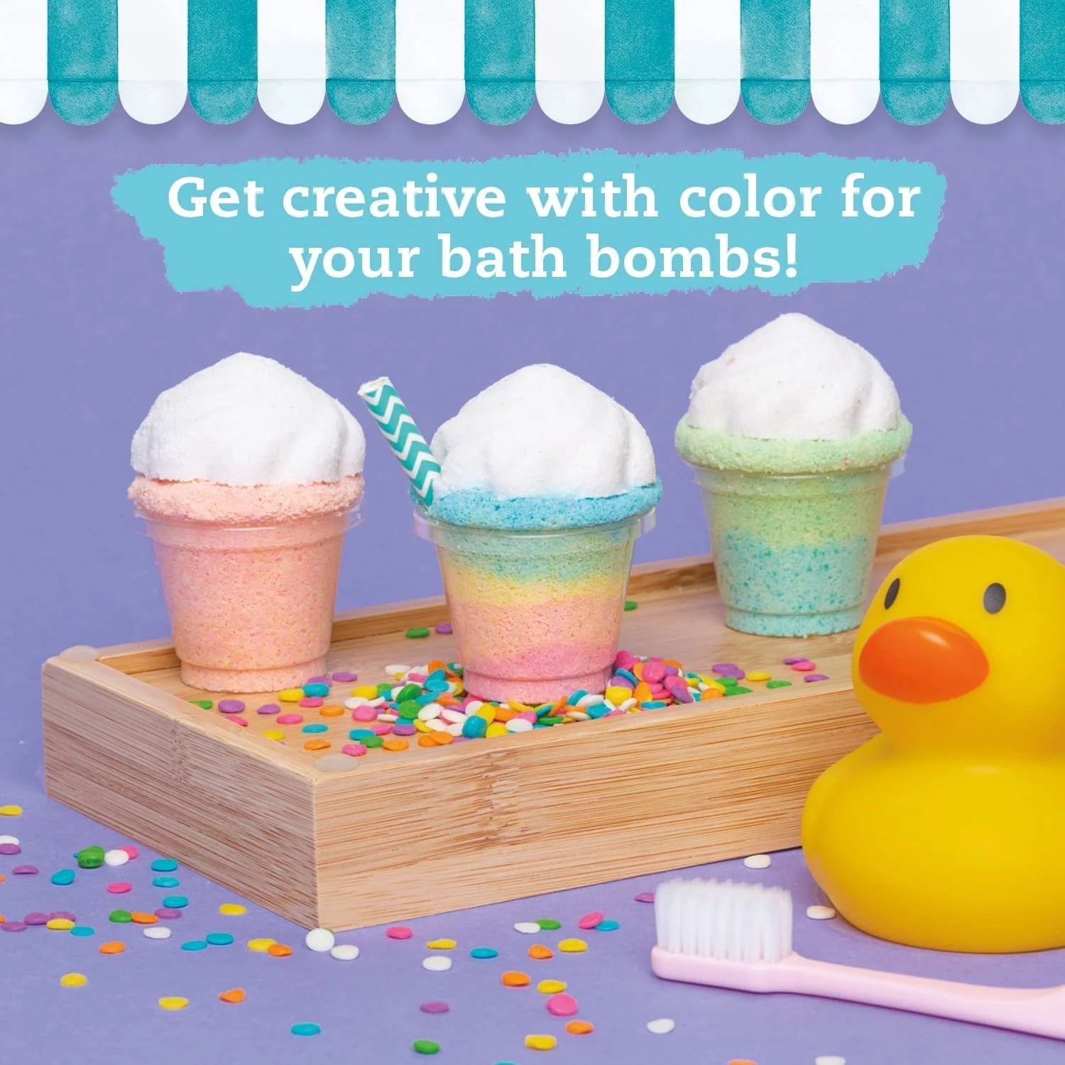 Klutz Scented Bakery Bath Bomb DIY Craft Kit