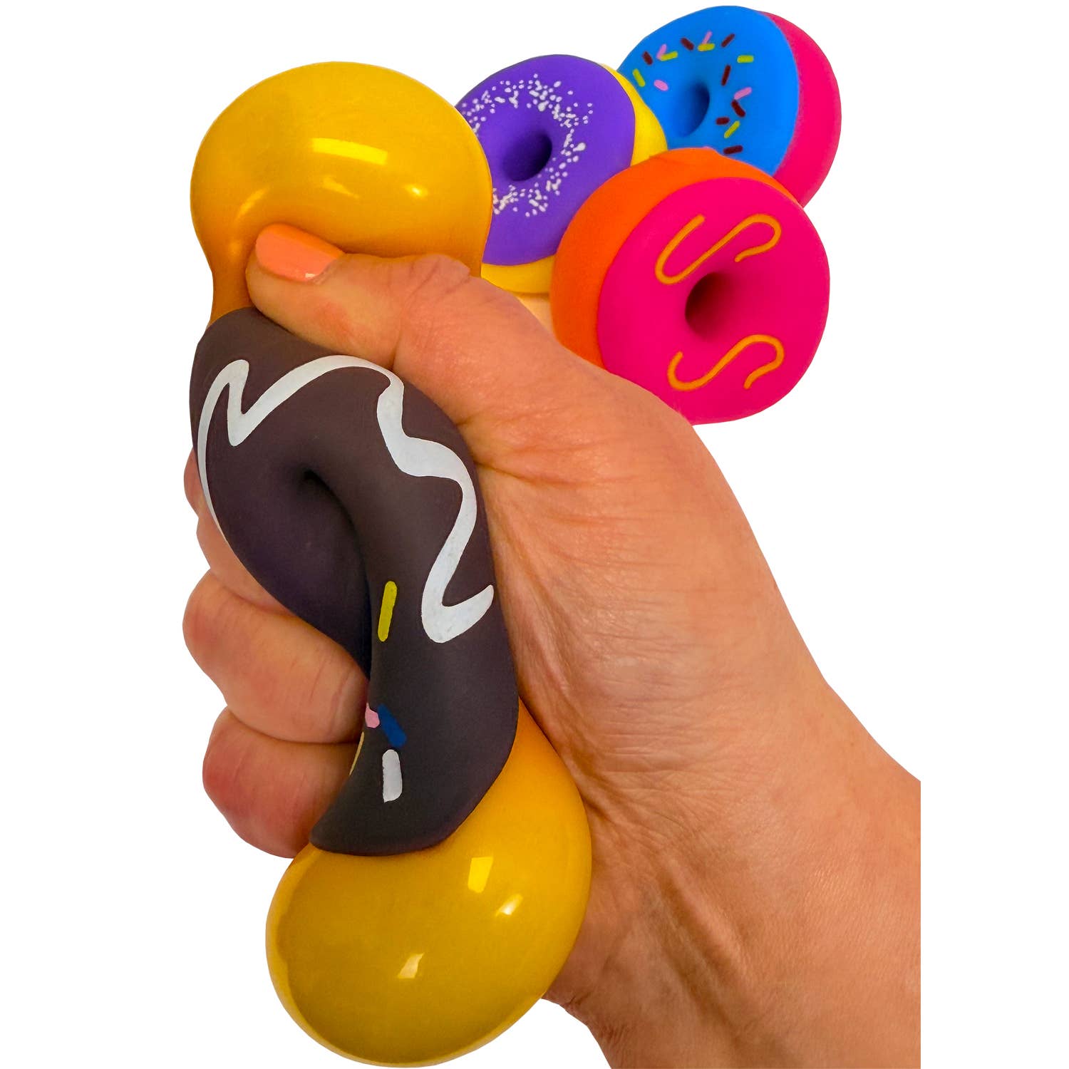 Single Sprinkle Donut Squeeze Toy