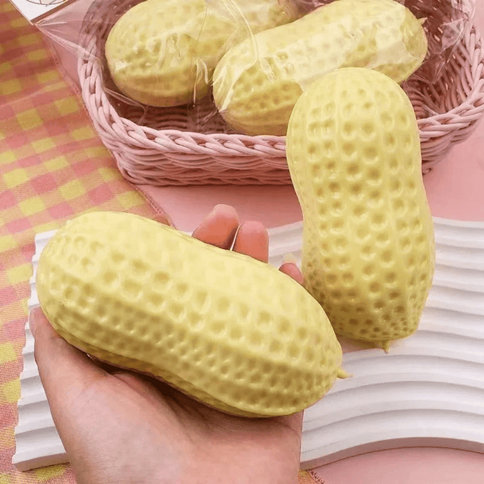 Jumbo Realistic Slow Rising Peanut Squishy Toy 2026