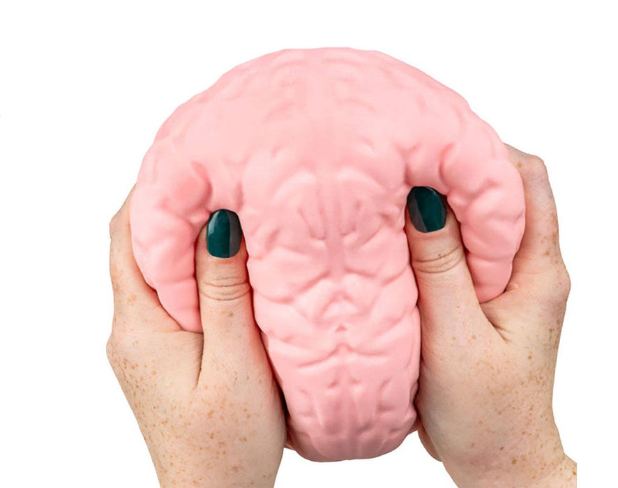 Jumbo Doh Filled Brain - Soft Stress Squishy Ball Funny