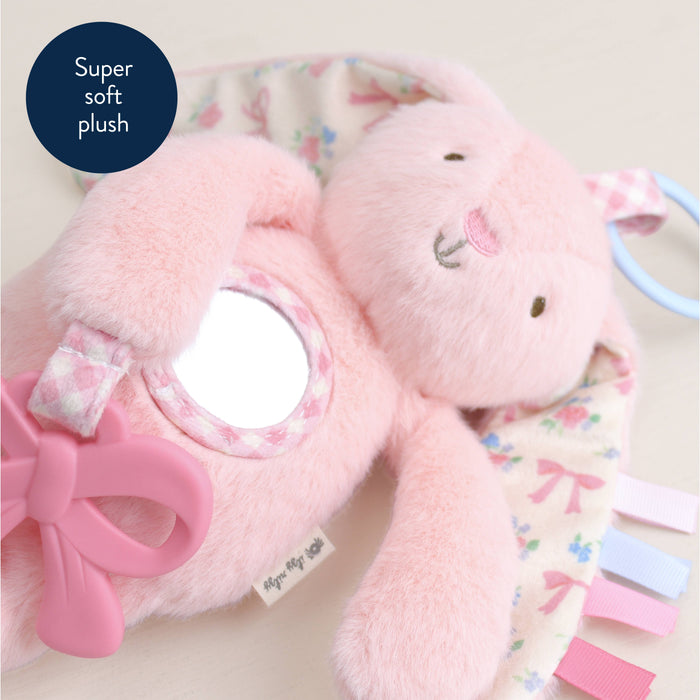 Pink Bunny Bitzy Traveler Infant Toddler