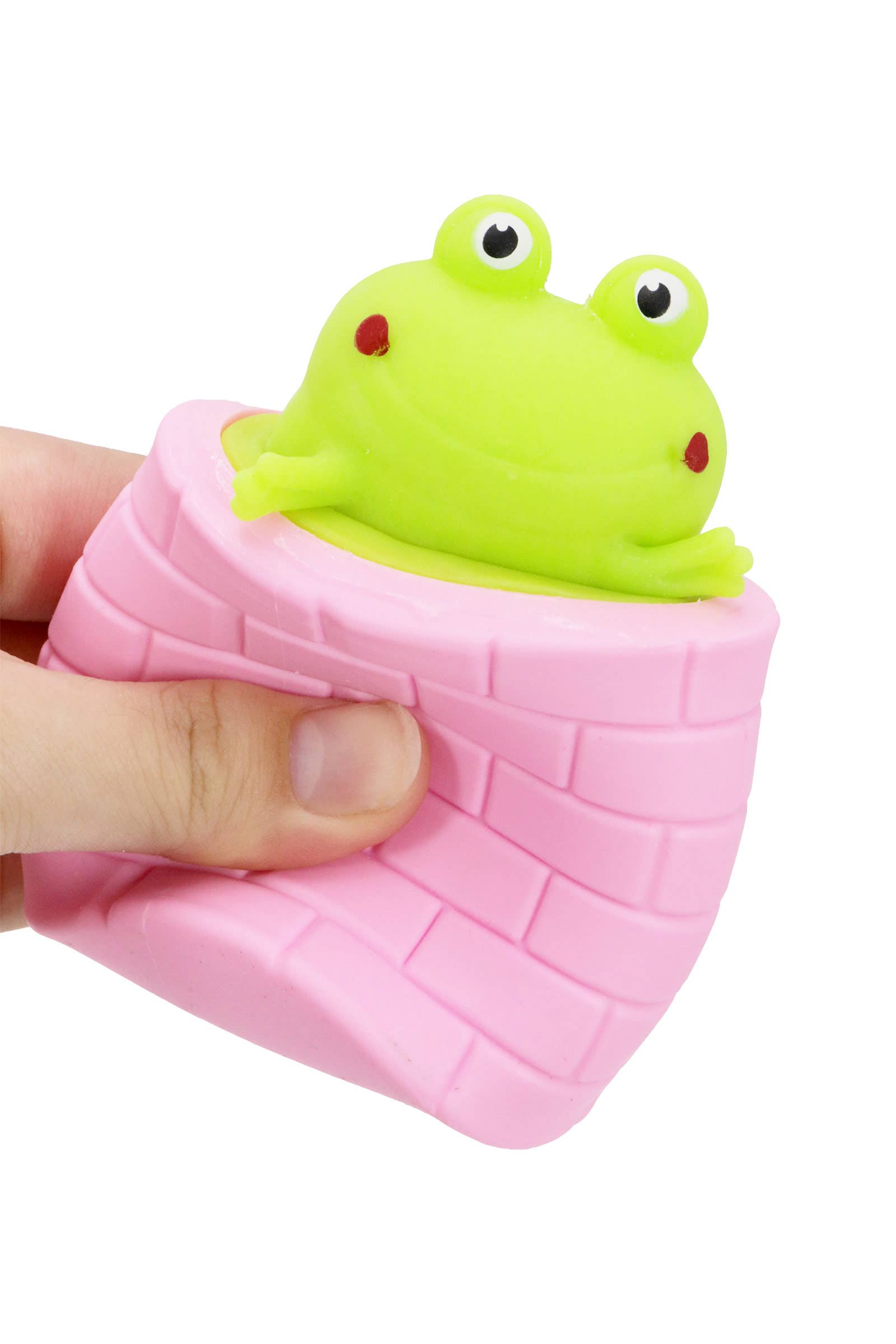 Frog Pop-up Squeeze Stretch Pull Squishy