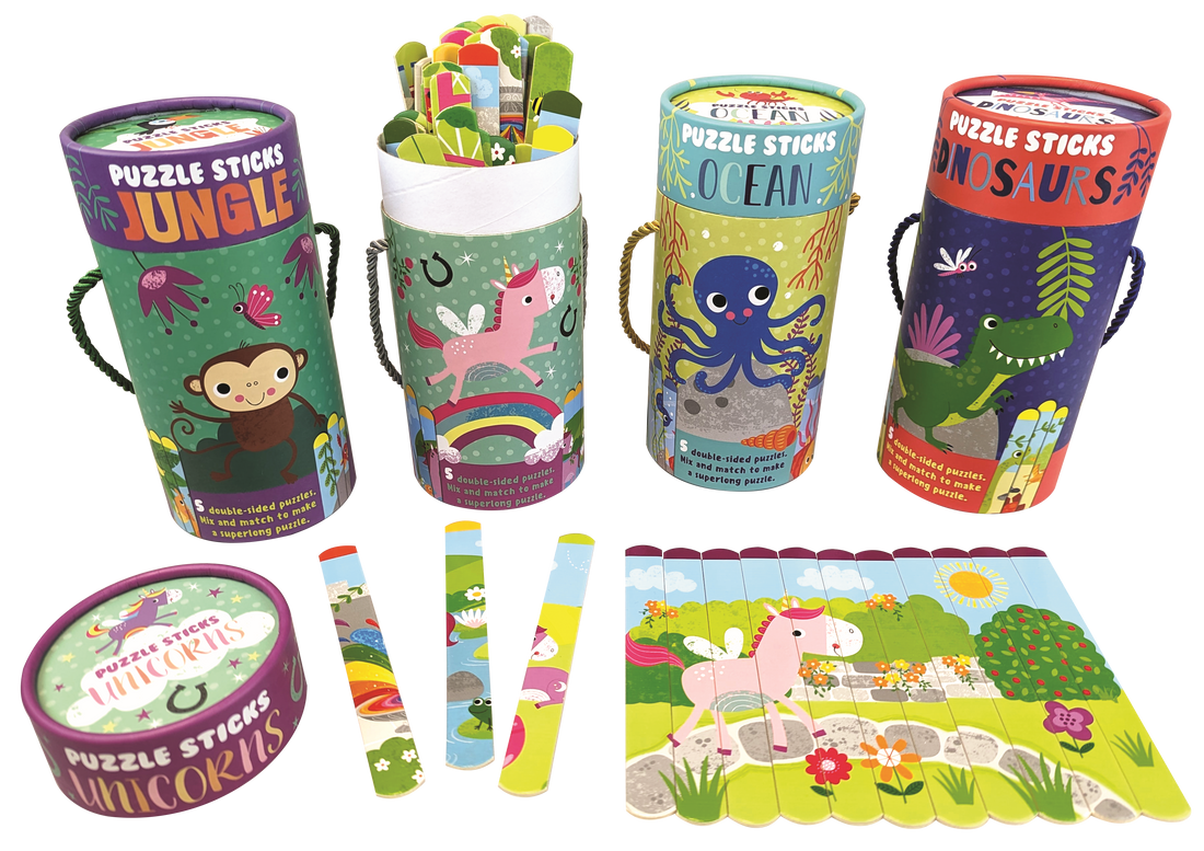 Puzzle Sticks Unicorns