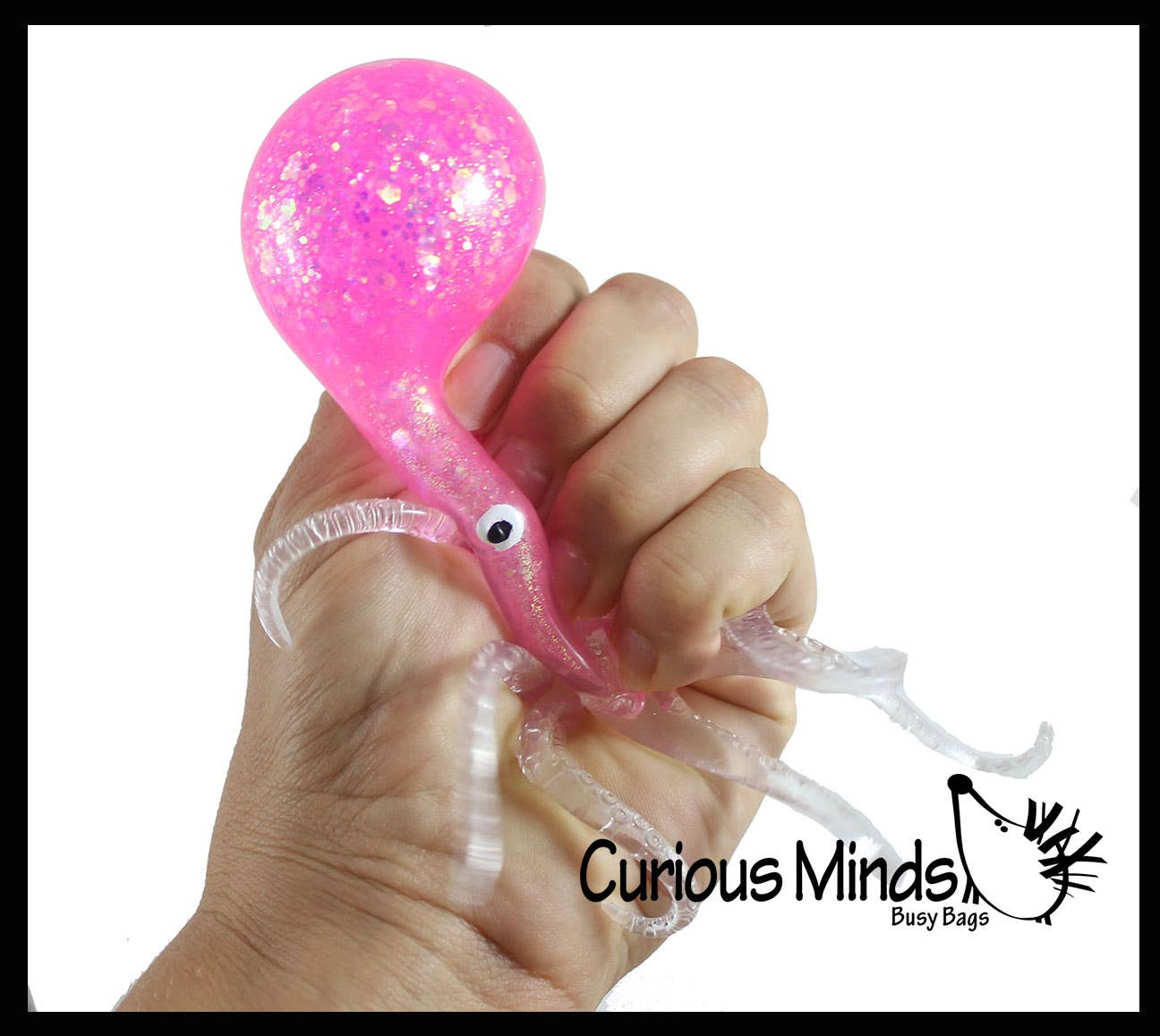 Single Gooey Gel Filled Octopus Fidget Stress Toy - Soft Squishy