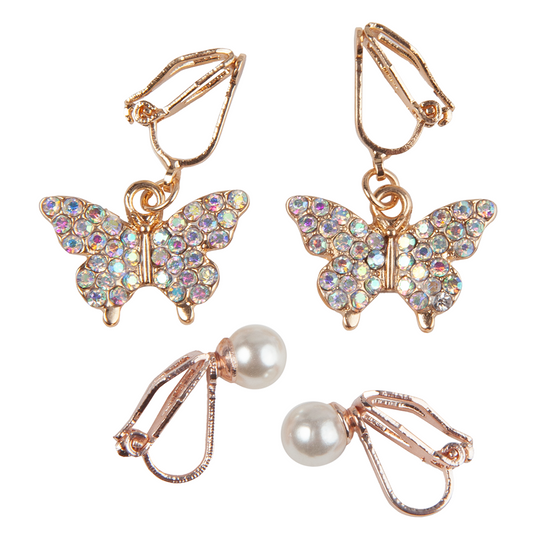Butterfly Clip on Earring