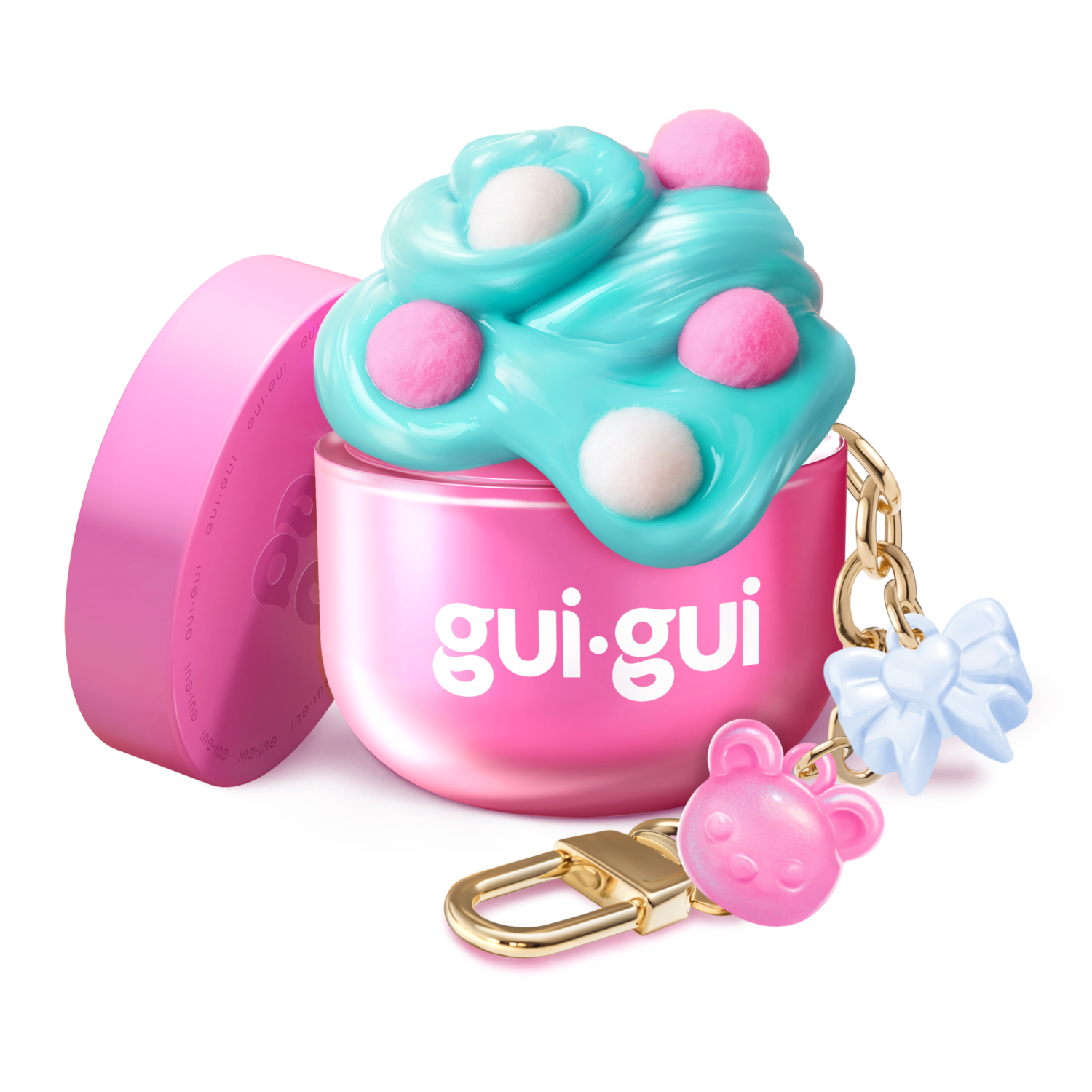 Moose Toys Gui Gui Mini Backpack Charm Slime