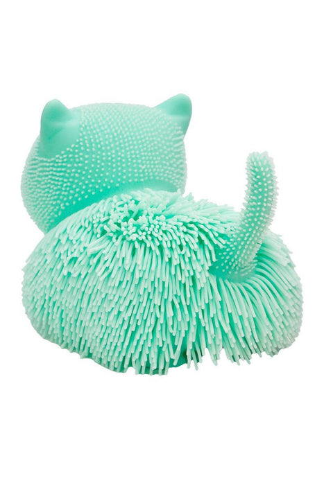Jumbo Kitty Cat Spiky Puffer Led Squishy