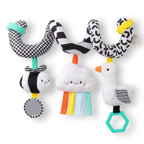 Contrast Itzy Bitzy Spiral Car Seat Activity Toy