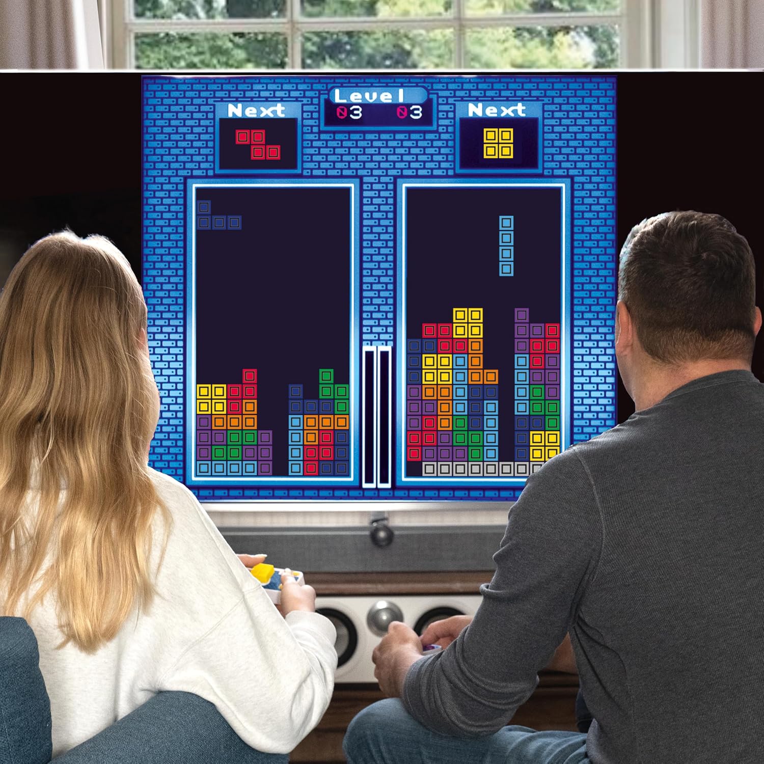 Fizz Creations Tetris Duel Plug & Play TV Game
