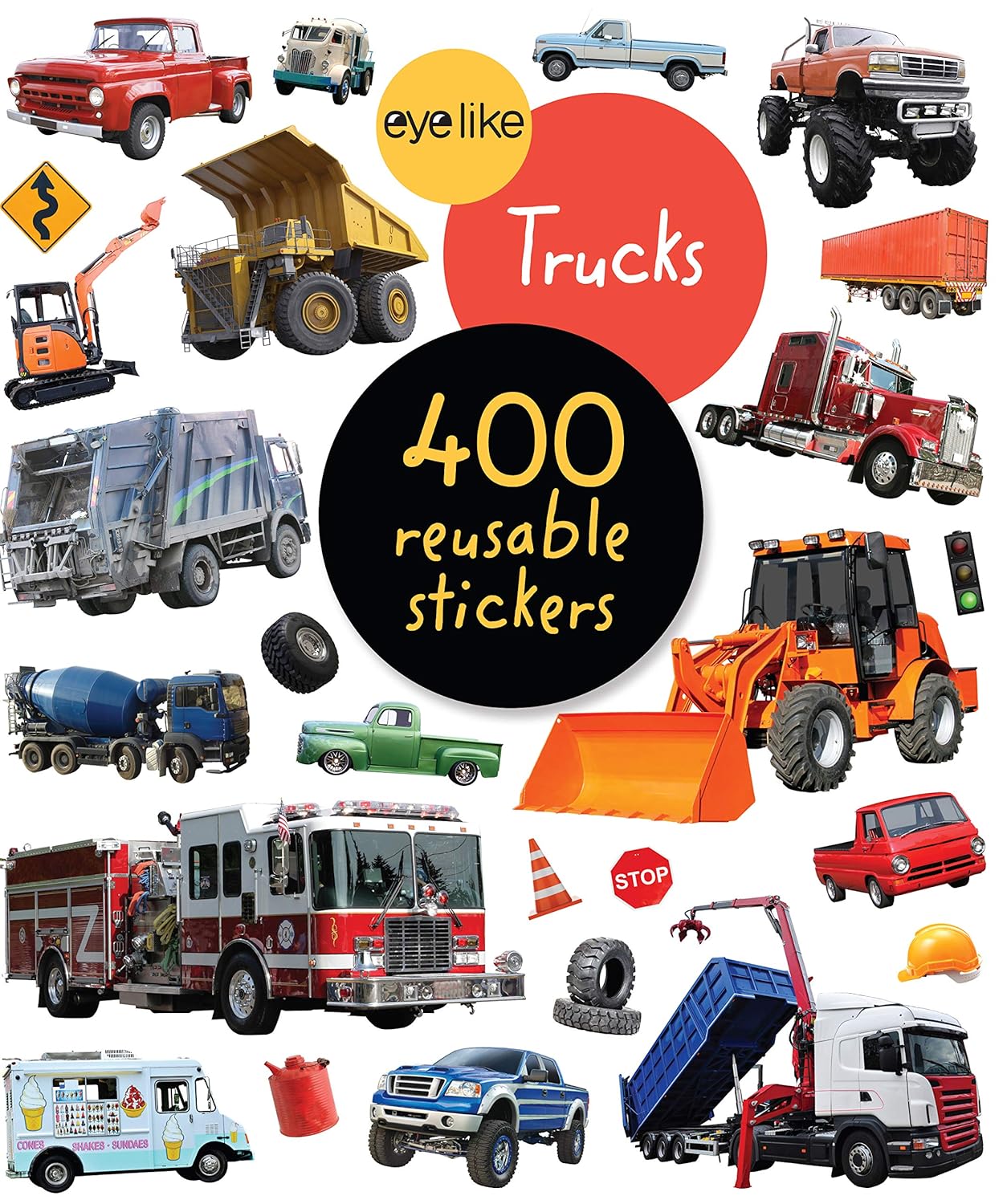 Eyelike Sticker Trucks