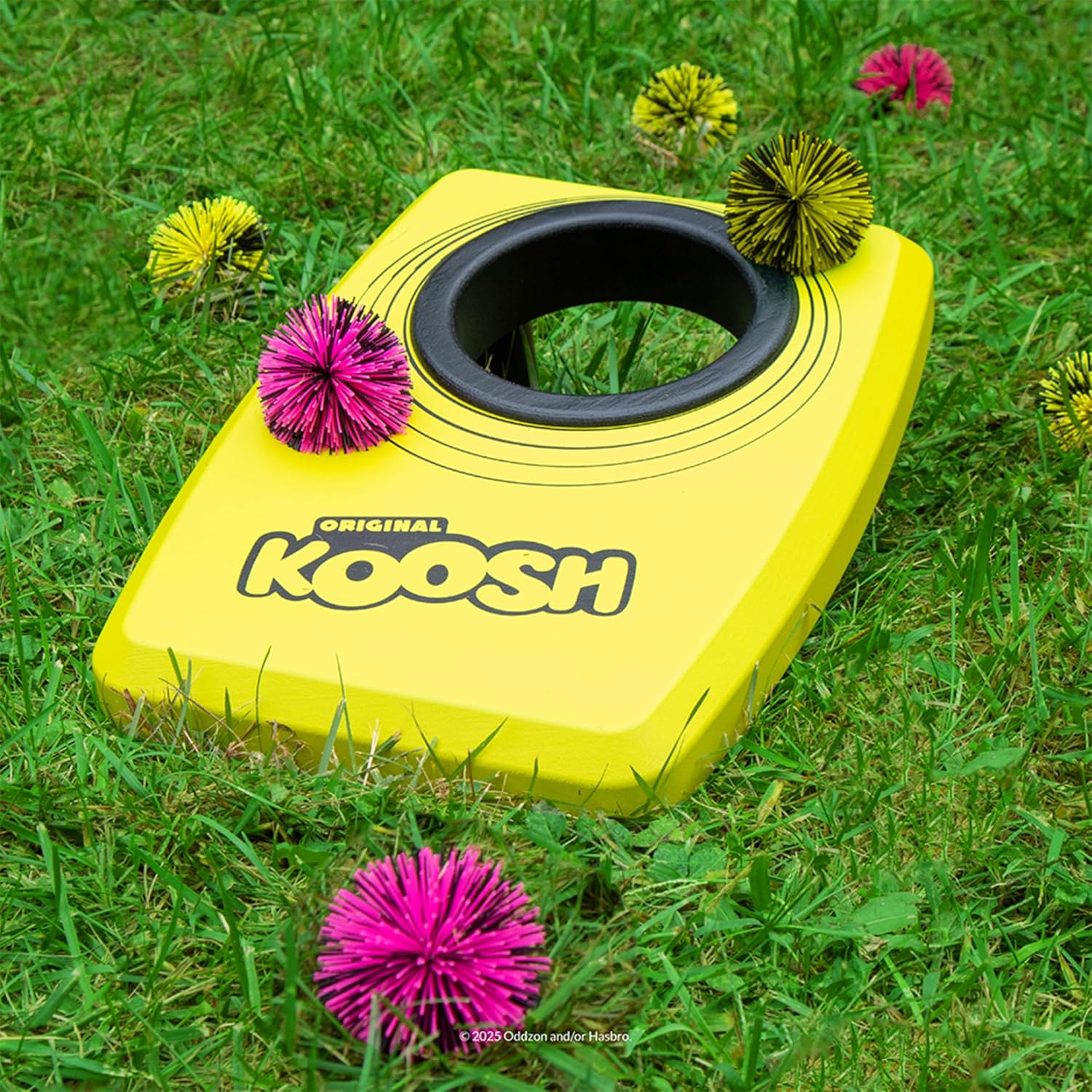 Koosh Kornhole Kids' Cornhole Set with 6 Neon Balls
