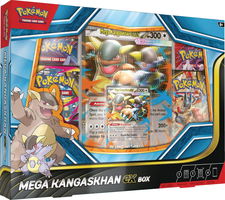 Pokémon TCG Mega Kangaskhan ex Box: Collectible Cards, Promo & Booster Packs