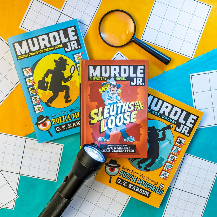 Murdle Jr. Ready Set Solve! Mystery Puzzle Book