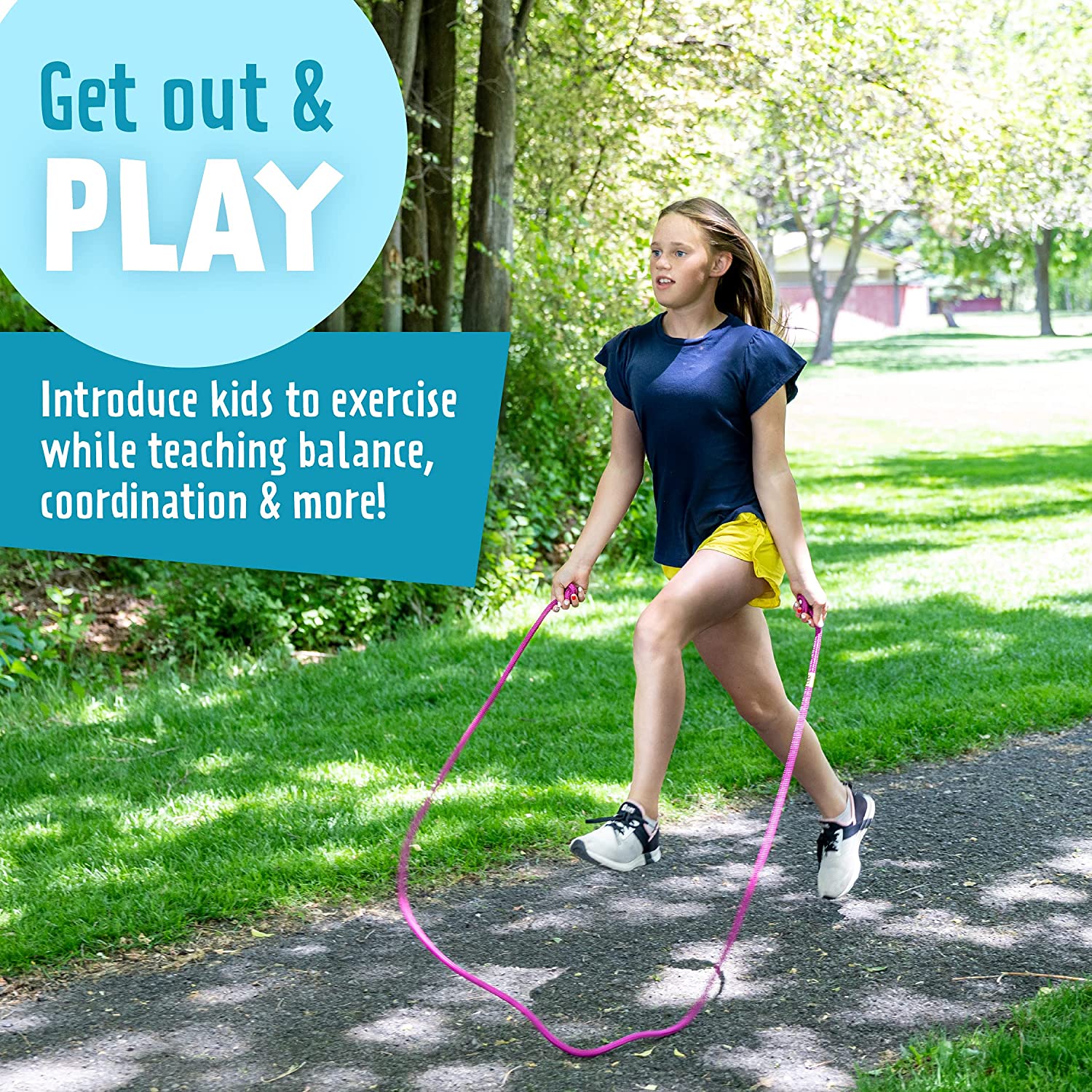 8 Foot Confetti Jump Rope