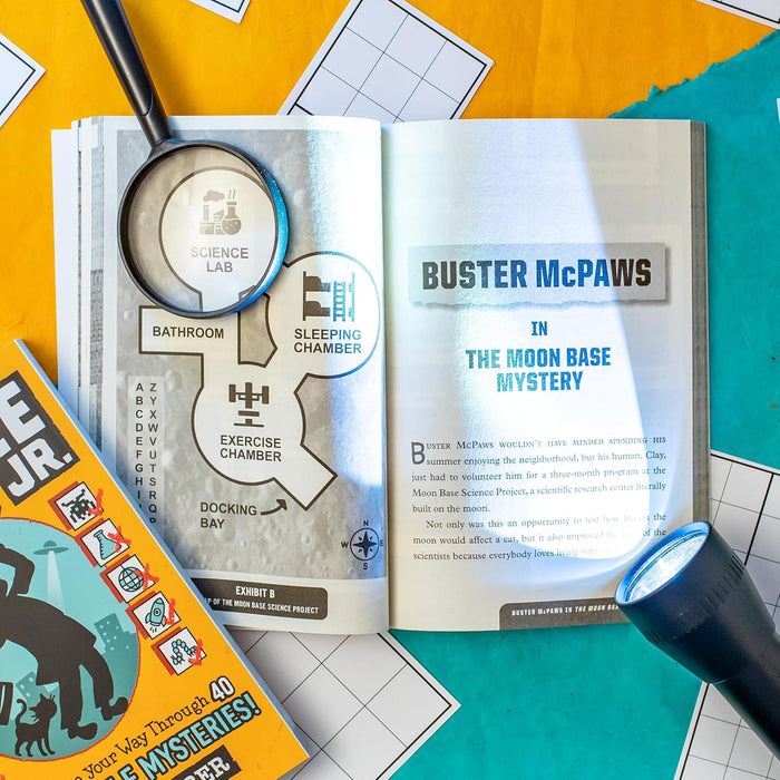 Murdle Jr. Ready Set Solve! Mystery Puzzle Book
