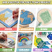 The Pencil Grip Glitter Stix Mess Free 12-Color Set