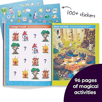 Magical Woodlan Hidden Pictures Puzzle Book