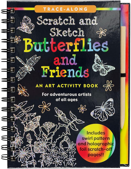 Scratch and Sketch Butterflies and Friends