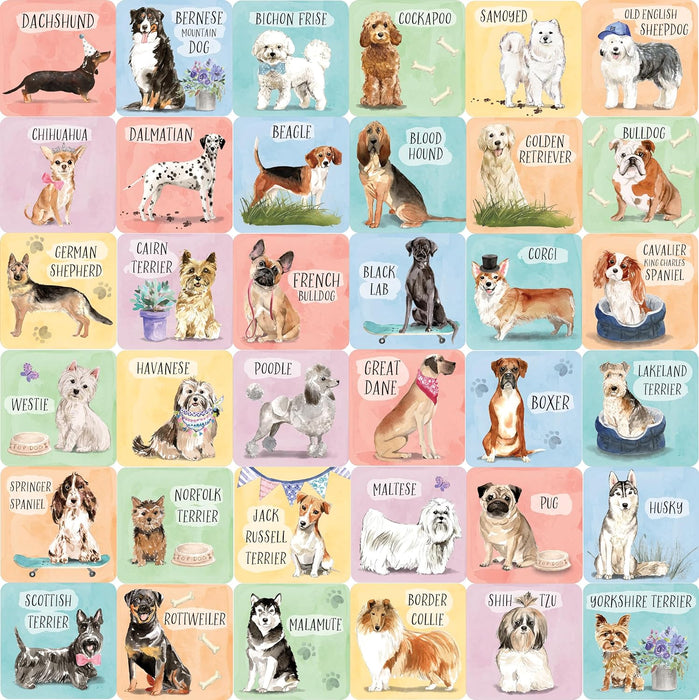 Peter Pauper Press Dogs Memory Match Game