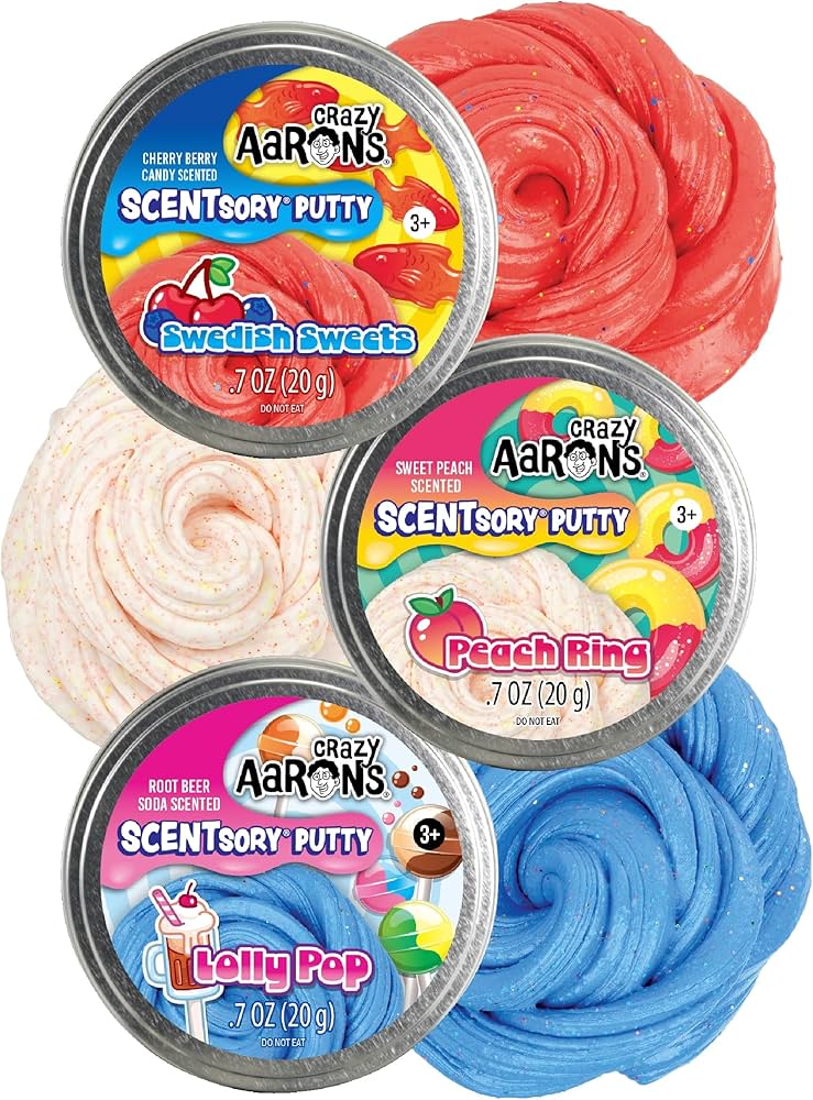 Crazy Aaron's Scentsory Candy Craze Thinking Putty