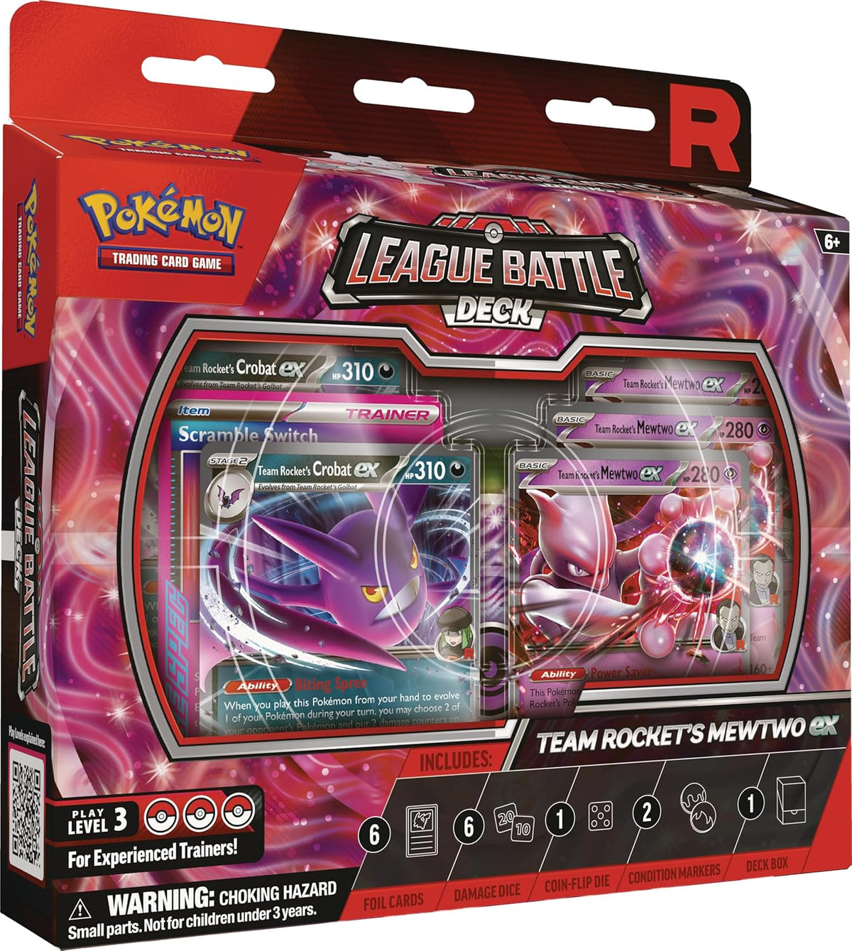 Pokémon TCG: Team Rocket’s Mewtwo ex League Battle Deck