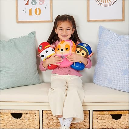 PAW Patrol Chase Squish Plush, 12 in