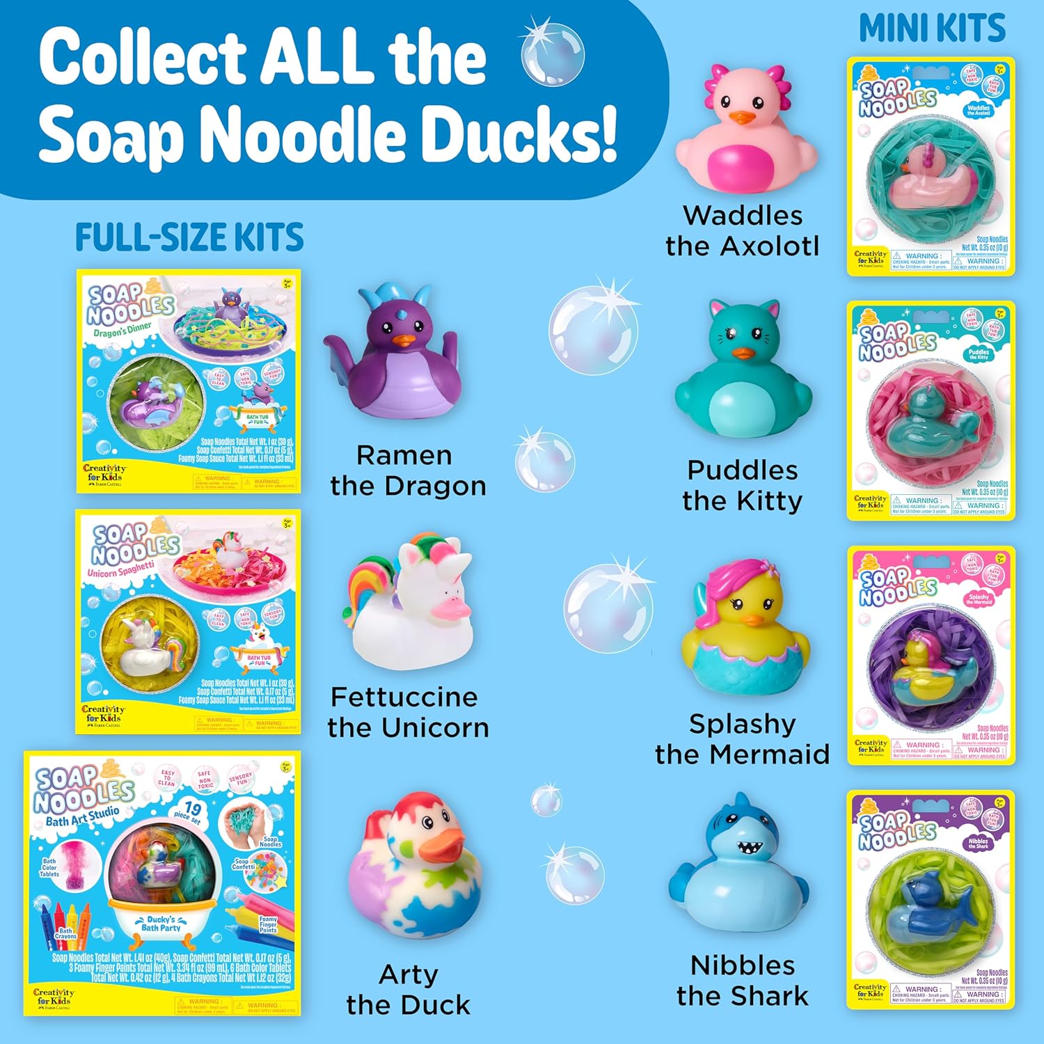 Creativity for Kids Soap Noodles Dragon's Dinner Bath Toy Set