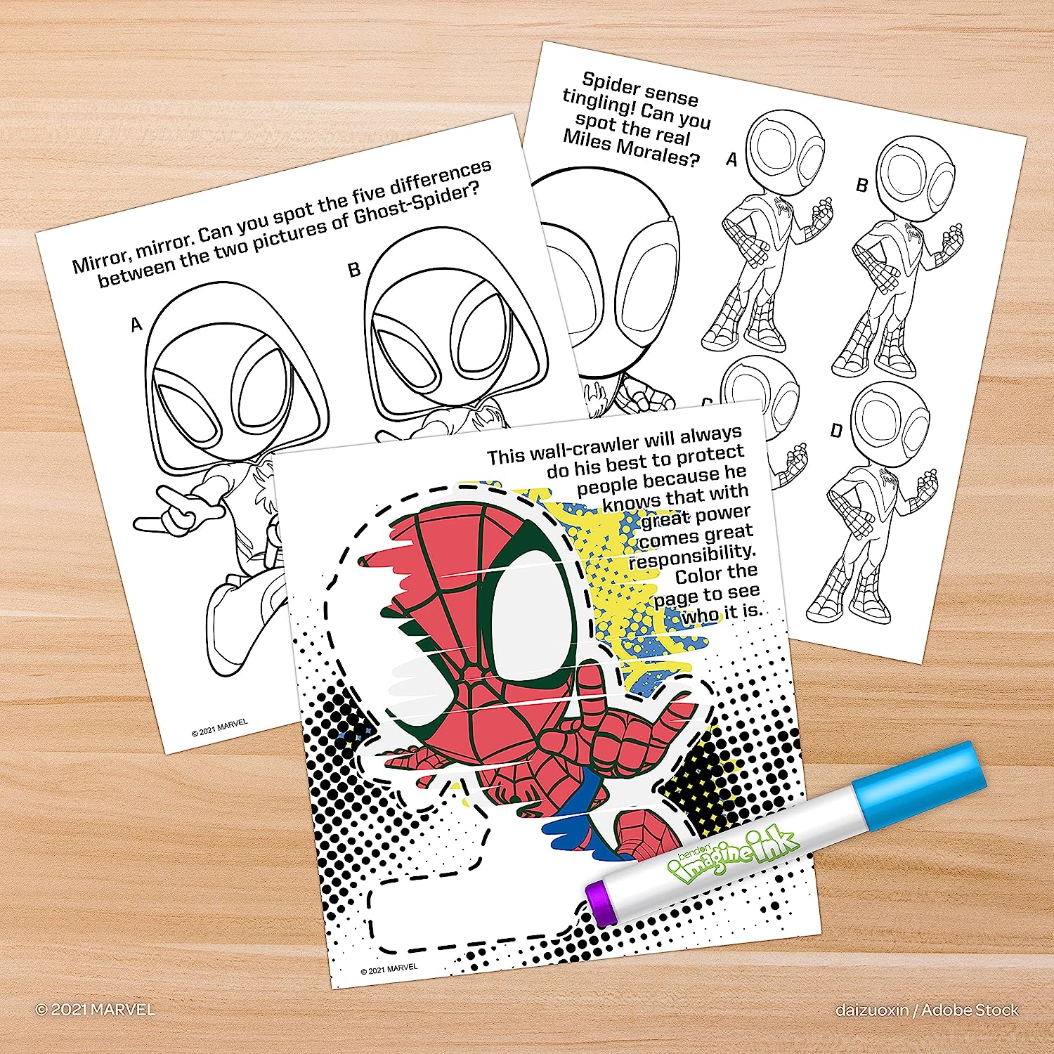 Marvel Spidey Imagine Ink