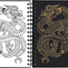 Peter Pauper Press Scratch & Sketch Extreme! Dragons Activity Book
