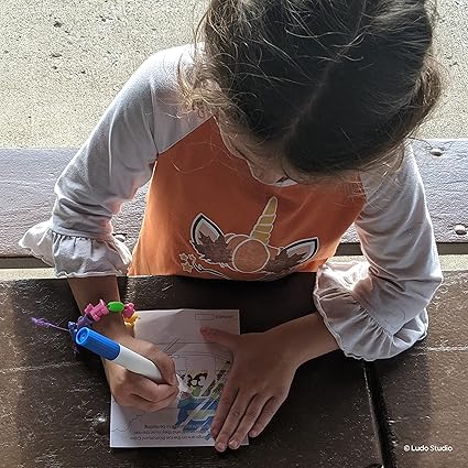 Bluey Imagine Ink 4-in-1 Activity Set with Magic Ink Books and a Mess Free Marker