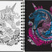 Peter Pauper Press Extreme! Scratch & Sketch Unicorns Activity Book