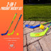 Franklin Sports NERF Proshot Hockey Sticks Toy Set Blue/Green