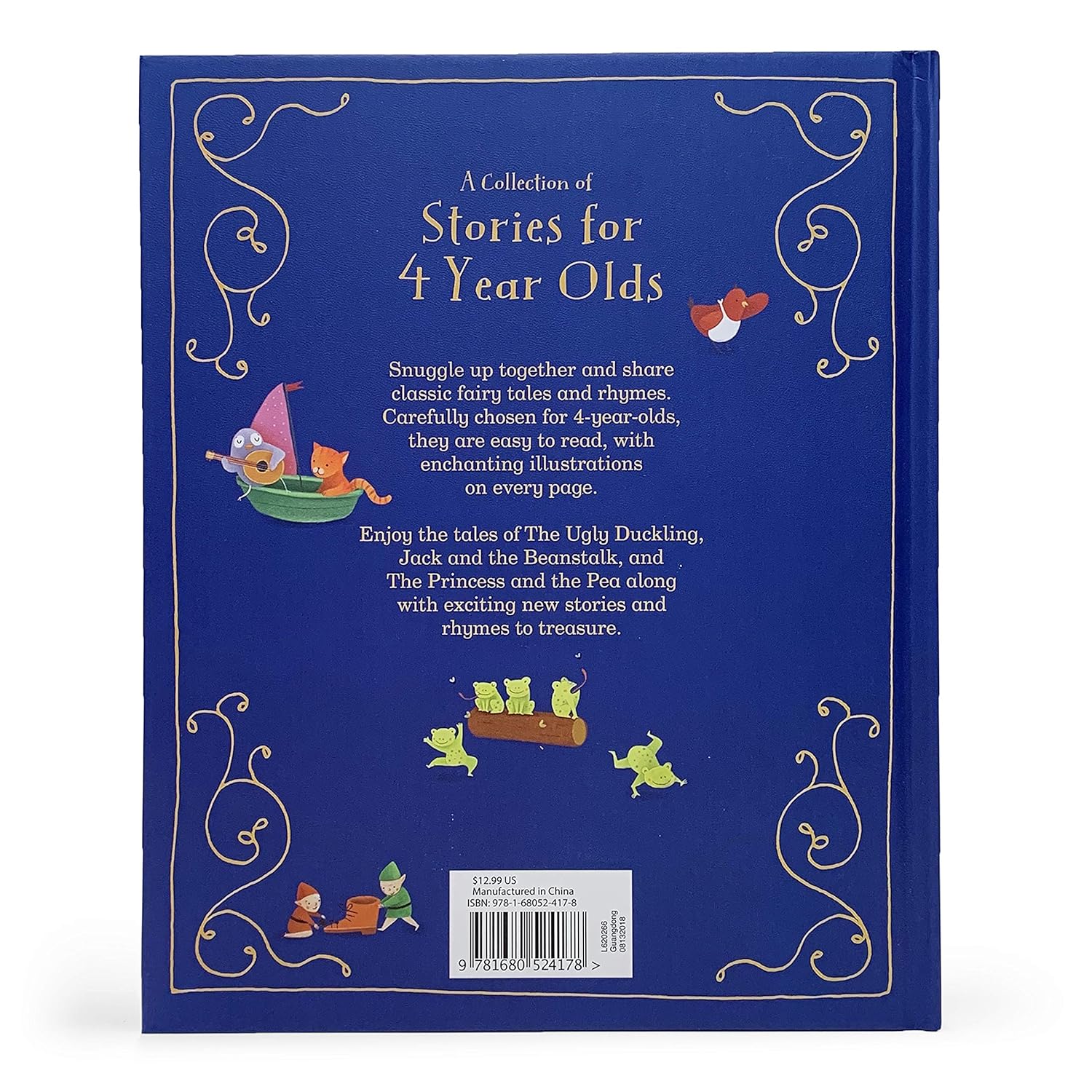 Enchanting Story Collection for 4-Year-Olds: Classic Fairy Tales & Nursery Rhymes Hardcover