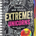 Peter Pauper Press Extreme! Scratch & Sketch Unicorns Activity Book