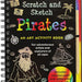 Peter Pauper Press Scratch & Sketch Pirates Trace-Along Activity Book