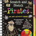 Peter Pauper Press Scratch & Sketch Pirates Trace-Along Activity Book